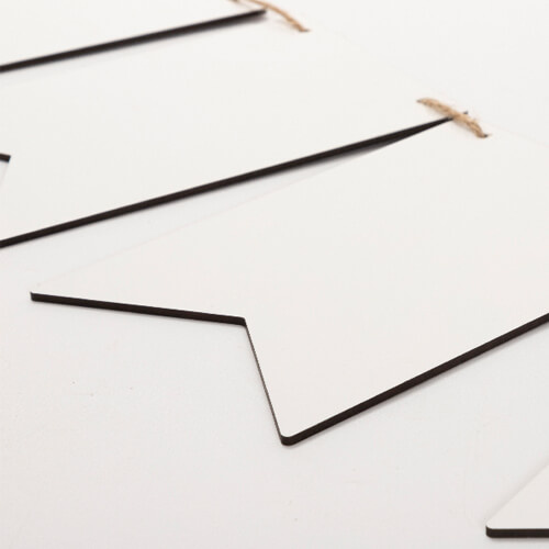 Decorazione murale in MDF per sublimazione - 8 bandiere