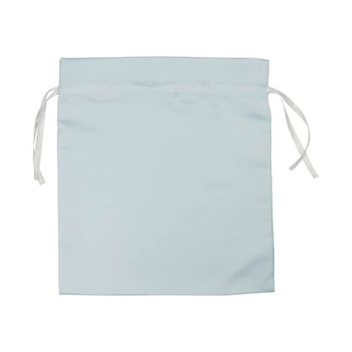 Sacchetto in raso 35 x 38 cm per sublimazione - azzurro