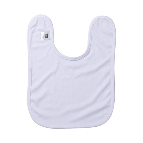 Bavaglino 29 x 37 cm per sublimazione - bianco