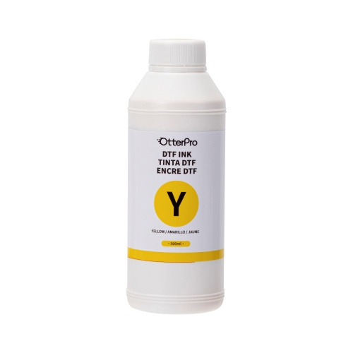 Inchiostro a pigmenti DTF OtterPro 500 ml - Yellow