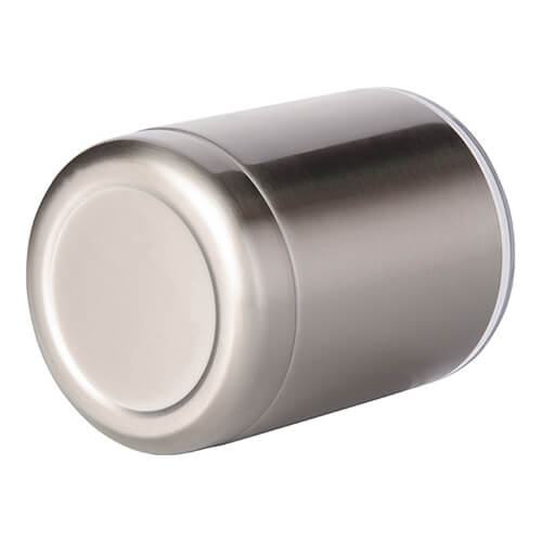 Tazza in metallo Lowball 300 ml per sublimazione - argento