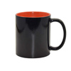 Tazza Magico – nero con l’interno arancione Sublimazione Termostampa