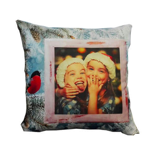 Federa in raso 38 x 38 cm per sublimazione - Inverno