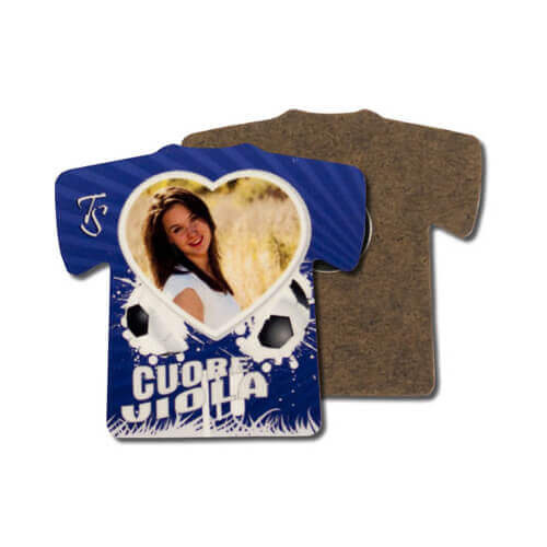 Cornice per foto in MDF con magnete - T-shirt - Trasferimento termico a sublimazione