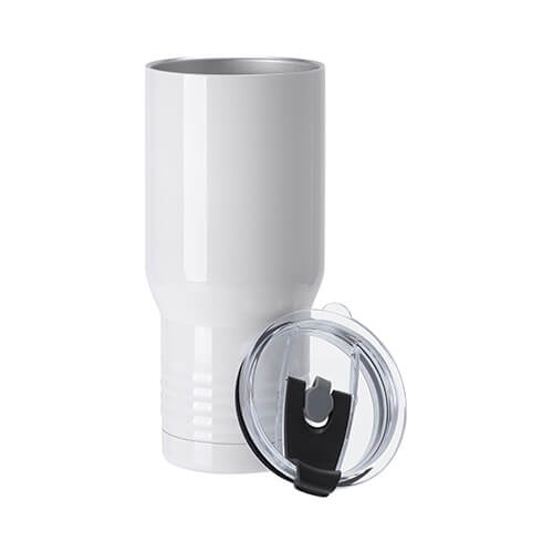 Tazza in acciaio inossidabile da 650 ml per sublimazione - bianco