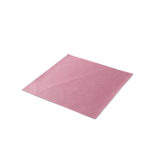 Pelle sintetica per incisione 30,5 x 30,5 cm - rosa