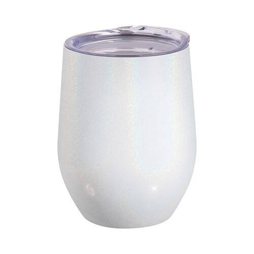 Tazza per vin brulè 360 ml per sublimazione - bianco cangiante