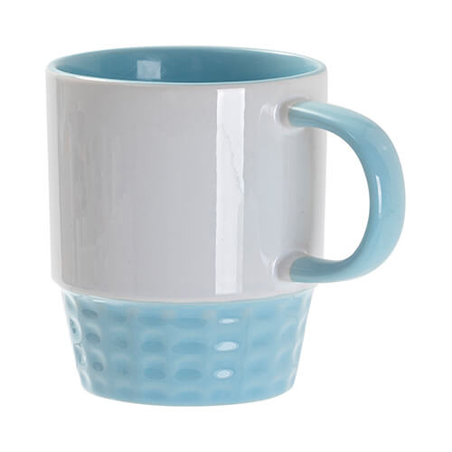 Tazza impilabile per sublimazione da 300 ml - Azzurro