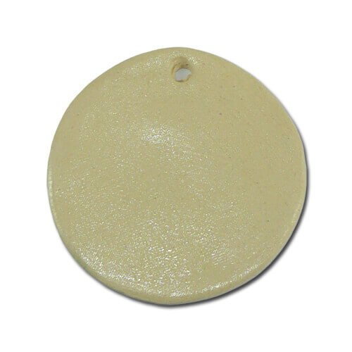 Cerchio in ceramica diametro Ø 6,5 cm - Stampa sublimatica a trasferimento termico