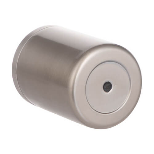 Una tazza senza manico da 300 ml in acciaio inossidabile con coperchio per sublimazione - argento