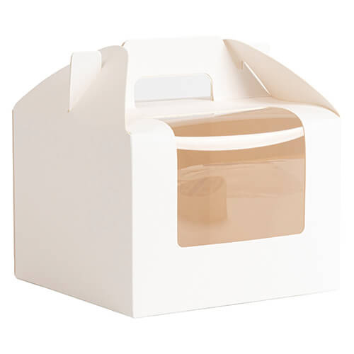 Confezione decorativa con finestra per sublimazione - 15 x 15 x 16 cm