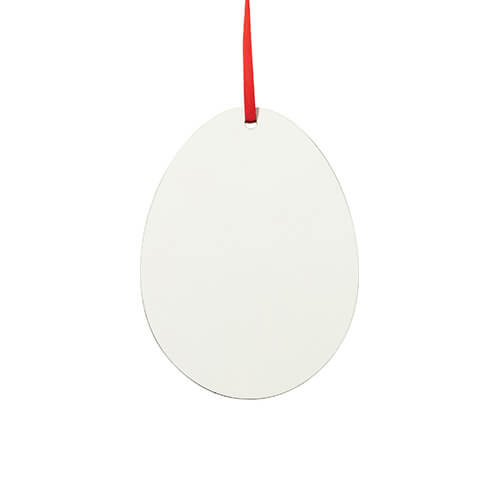 Pendente in MDF su un lato per sublimazione - uovo