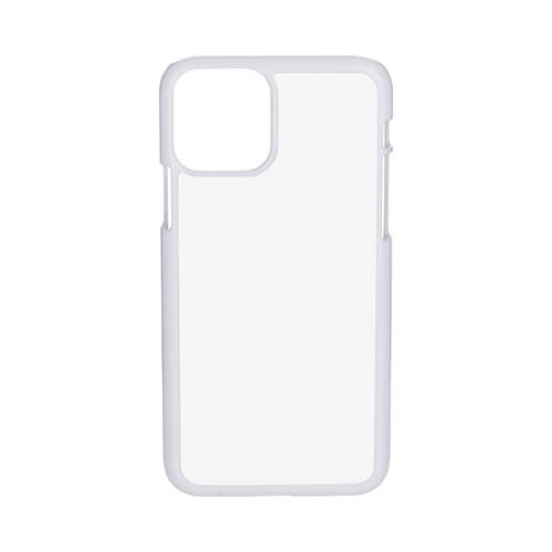 Custodia iPhone 11 Pro in plastica bianco Sublimazione trasferimento termico
