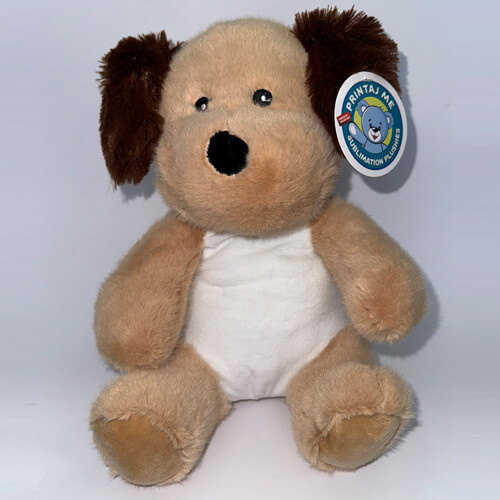 Cane 25 cm per stampa sublimatica