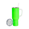 Tazza da viaggio in acciaio inossidabile da 1200 ml per sublimazione - verde neon opaco
