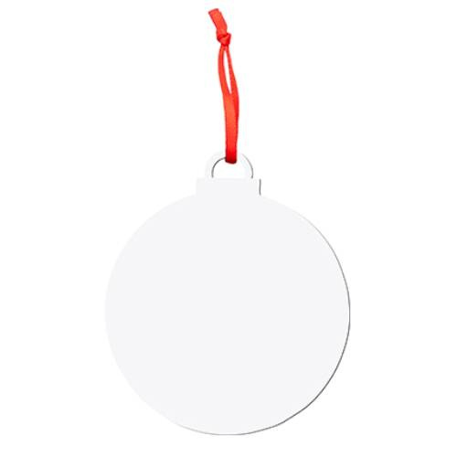 Appendino bifacciale in cartone per sublimazione - bauble