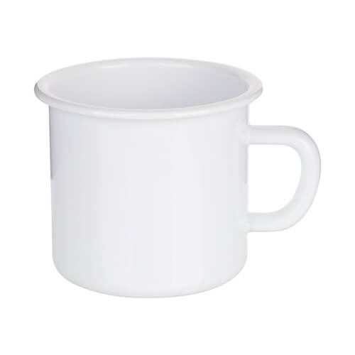 Tazza da 500 ml smaltata bianca per sublimazione
