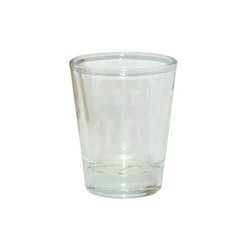 Bicchiere 45 ml in vetro smerigliato trasparente Sublimazione Termostampa