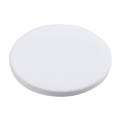 Sottobicchiere per sublimazione ceramica Ø 9 cm - bianco opaco