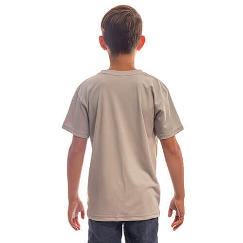 Maglietta per giovani Solar a mianiche lunghe per Sublimazione – Athletic Gray