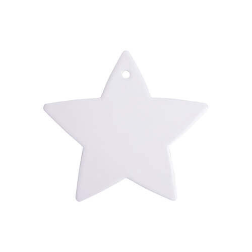 Sottobicchiere in ceramica Sublimazione Termostampa - stella a cinque punte