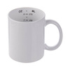Tazza da 330 ml con misurino interno per sublimazione, con una scatola di cartone