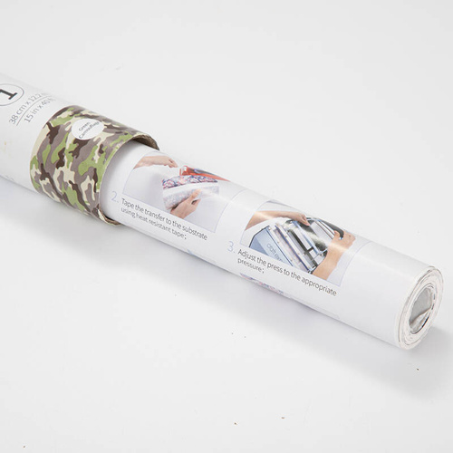 Foglio per idrosublimazione Craft Express - Green Camouflage