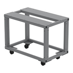 Supporto universale per termopressa a due stazioni su ruote