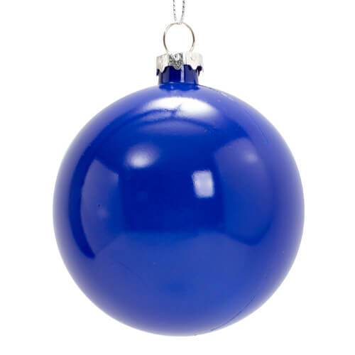 Guaina per albero di Natale Ø 7,8 cm per sublimazione - blu lucida