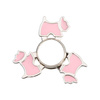 Spinner in metallo per sublimazione - Cane - rosa
