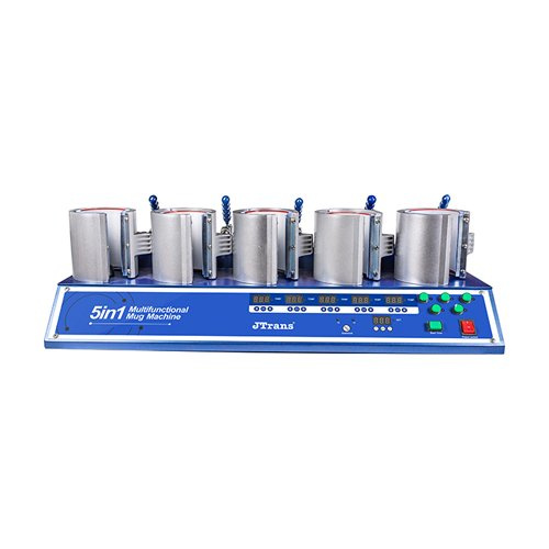 Pressa per tazze 5 in 1 verticale Sublimazione Trasferimento termico - modello MAX5
