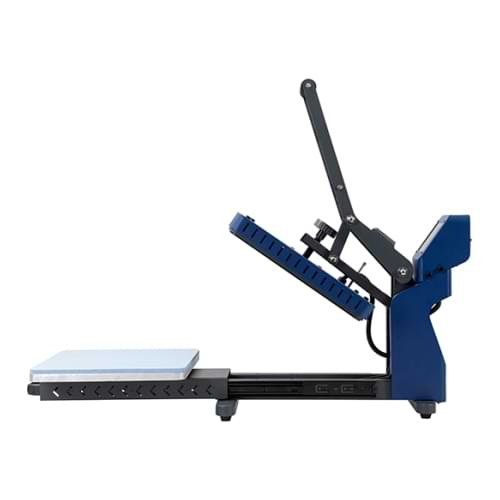 Pressa piatta con piano d'appoggio retrattile 40 x 60 cm - BPRO4060DSCB
