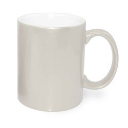 Tazza ALU, colore perla Sublimazione Termostampa