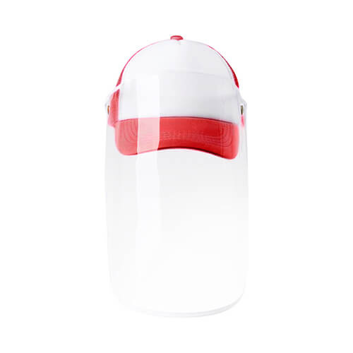 Berretto con visiera a sublimazione per bambini - Rosso