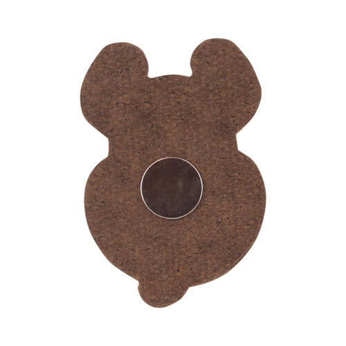 Cornice per foto in MDF con magnete - cane - Trasferimento termico a sublimazione