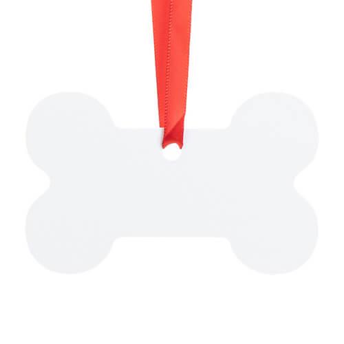 Ciondolo in plastica per sublimazione - osso