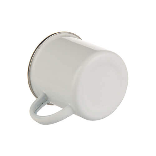 Tazza in metallo 360 ml Sublimazione Termostampa - bianco