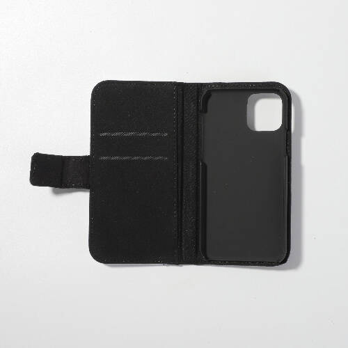 Custodia in pelle per sublimazione per iPhone 11 Pro - Nera