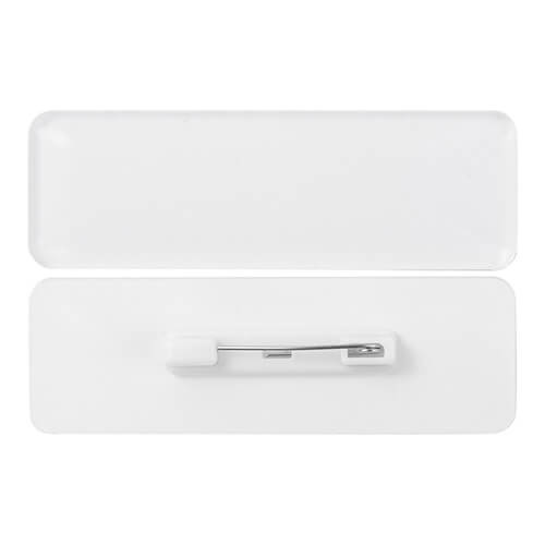 Targhetta acrilica 7,6 x 2,5 cm per sublimazione