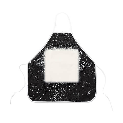 Grembiule in lino Bleached Starry Black per sublimazione