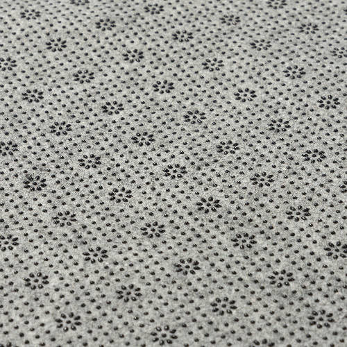 Zerbino rotondo a sublimazione in flanella