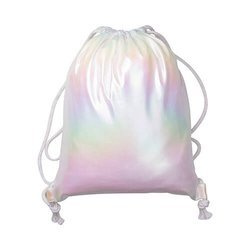 Borsa posteriore 33 x 42 cm per sublimazione - effetto holo - bianco