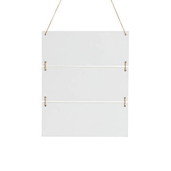 Tre cornici appese in MDF per la sublimazione