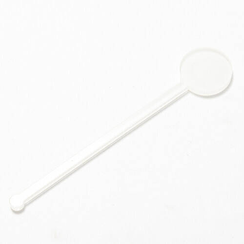 Agitatore per bevande in acrilico 15 cm per sublimazione - cerchio