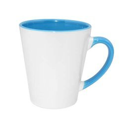 Tazza Latte piccolo FUNNY celeste Sublimazione Termostampa