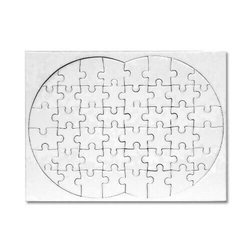 Puzzle A4 otto 20 x 28 cm 48 elementi Trasferimento termico a sublimazione