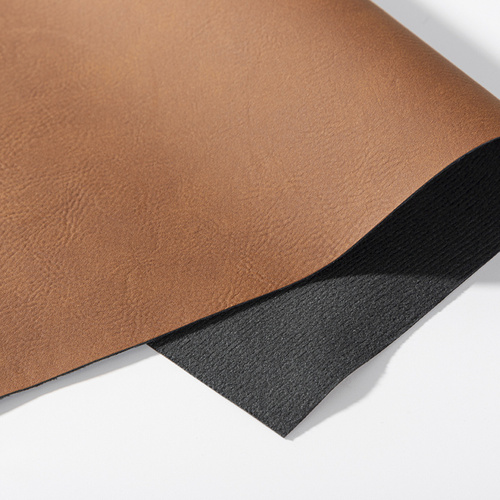 Pelle sintetica per incisione 30,5 x 30,5 cm - marrone