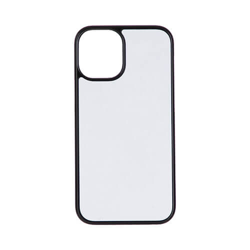 iPhone 12 Mini custodia in plastica Nero per sublimazione