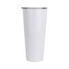 Mug - Bicchiere in acciaio inox da 1000 ml per sublimazione - bianco