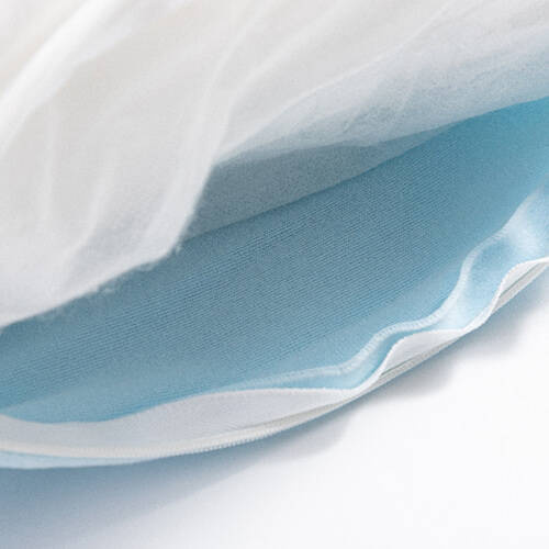 BestSub federa in peluche 40 x 40 cm per sublimazione - cielo blu